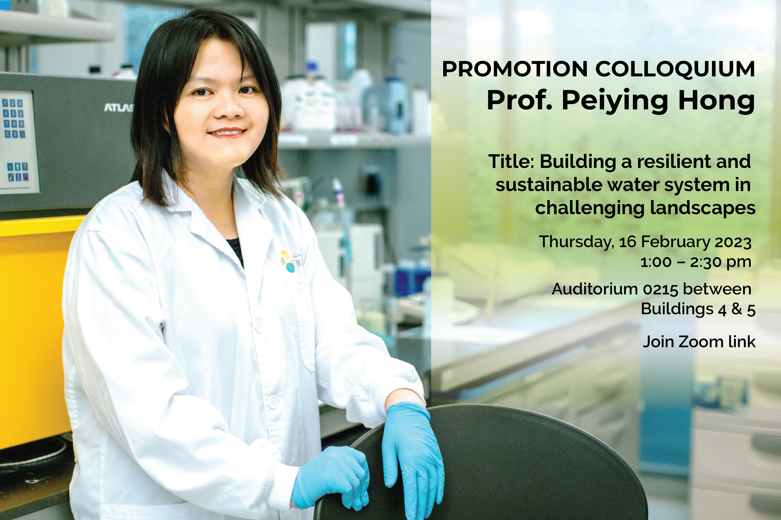 Peiying Hong promotion